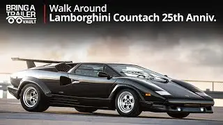 1989 Lamborghini Countach 25th Anniversary Walkaround | Bring a Trailer
