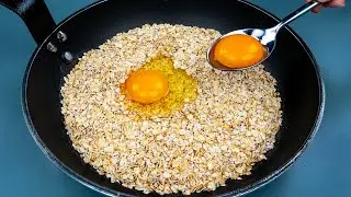 Mixeaza fulgi de ovaz cu oua! Nimic mai bun n-ai mancat!