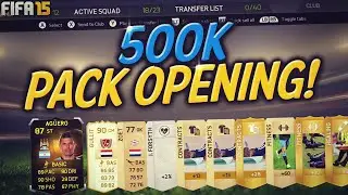 Fifa 15 Big Pack Opening 500k Coins - Great Pulls  Live Commentary