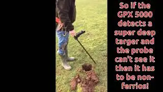 Ferrous Probe field test in UK! Avoid digging deep iron with a metal detector using Magnetometer-Kit