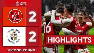 Ennis Brace Leads Penalty Victory | Fleetwood 2-2 Luton (4-2 pens) | Emirates FA Cup 2025-26