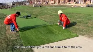 SUNWING ----how to install  artificial grass