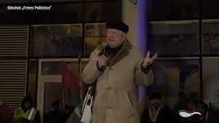Arbeiterpfarrer Franz Sieder Gro&szlig;demo 29 Nov - Freiheit f&uuml;r Pal&auml;stina.