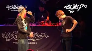 Nortti vs Torsti (RAP SM 2013, v&auml;lisarja battle)