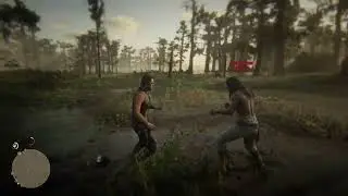 Cinematic Fight RDR2 Online