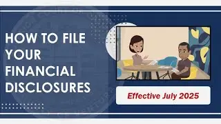 How to File Your Financial Disclosures