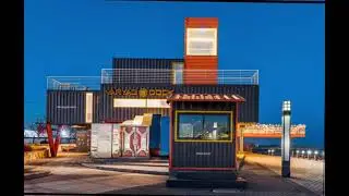 With Kitchen Low price Container cafe