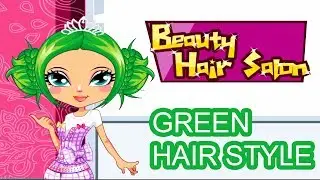 Beauty Hair Spa Salon Princess Green Hair Style