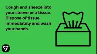 Take these everyday steps to stay healthy: Cough and Sneeze into your Sleeve