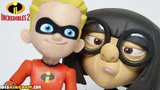 Dash & Edna Mode | Pixar Toybox Action Figure Review   (Disney Infinity Inspired)