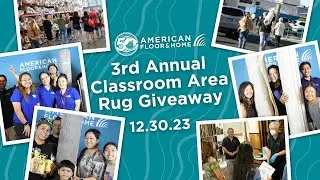 2023 Annual Classroom Area Rug Giveaway - American Floor & Home