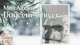 Mini Album Tutorial: Winter Sweetness #CHASACA #scrapbooking #albumscrap #tutorial #winter #scrap...