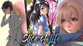 Top 10 Best slice of life anime [Hindi] // Otaku Talks //