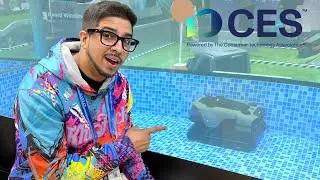 MOVA Robotic Pool Cleaners at CES 2026 🤯 | Smart Pool Robot Demo