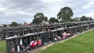 Aussie cemetery in adelaide