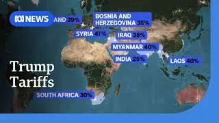 Which countries has Trump raised tariffs on? | ABC NEWS