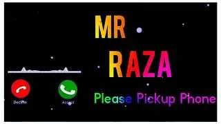 Raza Name 🎉 Ringtone 💕💕&bull; Raza Please pickup the phone 🗣️🗣️ &bull; Raza Name (Ringtone)#namevideo