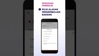 Tutorial cara mengembalikan barang tidak sesuai kpd seller (return lazada)