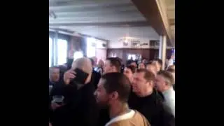 Brighton fans in Grand Central pub after palace game