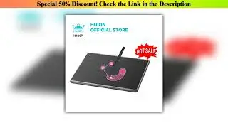 Review HUION H430P Digital Tablets Micro USB Signature Graphics Drawing Pen Tablet OSU Game Battery