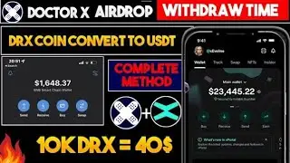 How To Swap DRX Token || Doctor X New Update Today || Doctor x DRX Token Sell kaise Karen | Doctor X