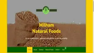 Introduction to Milham Online Raw Food Store - Nigeria