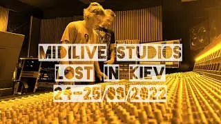 Lost in Kiev en captation au Midilive Studio (off)