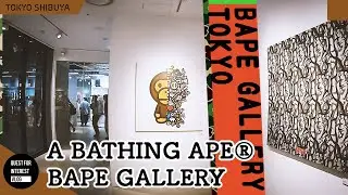 BAPE GALLERYの展示を見に渋谷へ行ってきた。#BAPE #アベイシングエイプ #ABATHINGAPE