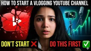 How to start a vlogging youtube channel 💯 vlogging for beginners 