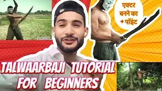 Talwaarbaji Tutorial for beginners #talwarbaji #tutorial #actorlife #stunt @Adarshvlog-vn5mg