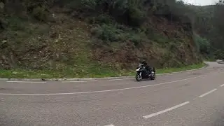 HONDA VFR800F V4 VTEC ⚡ Twisty road Flyby 🔊 SC Project Exhaust