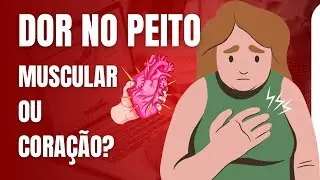 Dor no peito muscular ou coração?  #angina #dormuscular #cardiologia #dornopeito #saudecardiaca
