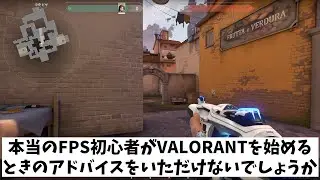 VALORANT法律部門　FPS初心者へアドバイス