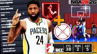 PAUL GEORGE BUILD + LEGEND Posterizer & SET SHOT SPECIALIST is a BULLY in RANDOM REC on NBA 2K26
