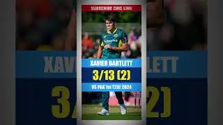Xavier Bartlett 3/13 🔥Spell vs Pakistan Australia 1st T20I Match today Highlights #cricket criclink