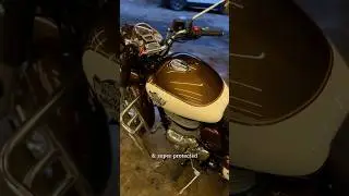 Classic 350 Protected with PPF #royalenfield #classic350 #ppf #interceptor650 #bullet350