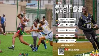 SHOWTIME FLAG FOOTBALL WEEK 5 LIVE! | Panthers, Warriors & Knights Battle for Supremacy