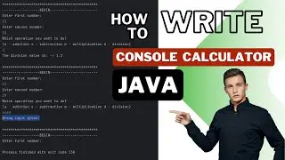 Console based Calculator - Java. How to develop in 15 minutes?