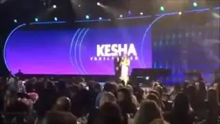 Kesha - Trailblazer Award Acceptance Speech At Billboards Woman In Music