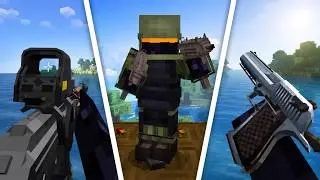 Top 15 BEST Gun Mods for Minecraft Bedrock/MCPE