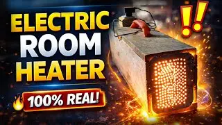 How to Make an Electric Room Heater👍at Home | DIY Room Heater | munzir and technology  