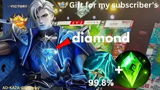 99.9% MASSIVE DAMAGE AAMON 🫣💀 GAMEPLAY BEST BUILD AND EMBLEM IN 2025 .