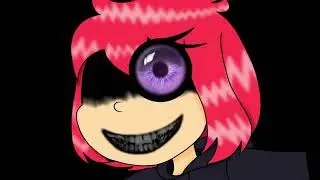 Demon Jamie Jumpscare (creepy pale purple eye and smile dog's mouth⚠️WARNING⚠️)