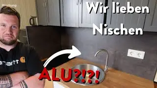 Fugenlos ist unser Motto - Nischenr&uuml;ckwand f&uuml;r die K&uuml;che