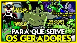 COMO FUNCIONA OS GERADORES DO BENVICKTOR/FRANKENSTRIKE!??? BEN 10
