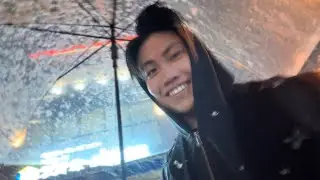 雪でも筋トレしたら夏