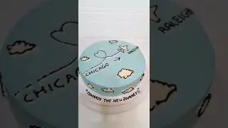 Travel theme cake✈️#youtubeshorts#shortfeed#cakeshorts#cakedesign#edibleart#shorts