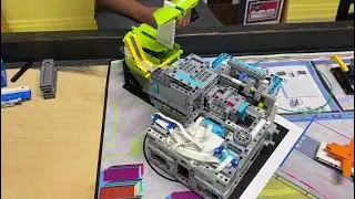 FIRST LEGO League Cargo Connect 50 pts in 25 sec M03,M05 ✅ Unload, Seperate Container, Switch Engine