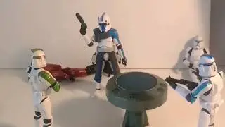 Star Wars A New Threat Episode 2 Ghost Ships Stop Motion