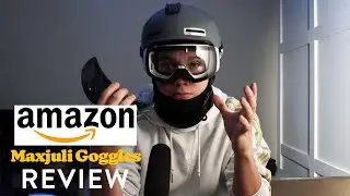 Amazon Maxjuli Ski Goggles Review! - Gear Review 001